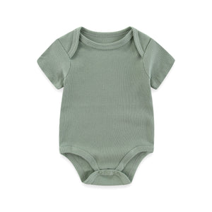 New Baby Ribbed Bodysuits Infant Clothes