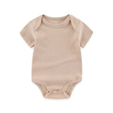 New Baby Ribbed Bodysuits Infant Clothes