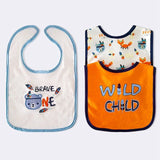 Baby Bibs Cartoon Toddler Baby Waterproof Feeding Towel - kiddiezoom