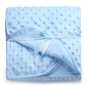 Baby Blanket Thermal Soft Fleece Blanket & Swaddling Bedding Set - kiddiezoom