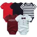 Baby Bodysuits 5pcs Sets Clothing - kiddiezoom