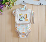 Baby Bodysuits + Bibs Newborn Overall Clothing 2024 - kiddiezoom