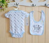 Baby Bodysuits + Bibs Newborn Overall Clothing 2024 - kiddiezoom