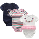 Baby Boys Bodysuits 3Pcs Newborn Set - kiddiezoom