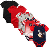 Baby Boys Bodysuits 5pcs Set Clothing 2024 - kiddiezoom