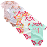 Baby Boys Bodysuits 5pcs Set Clothing 2024 - kiddiezoom