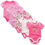 Baby Boys Bodysuits 5pcs Set Clothing 2024 - kiddiezoom