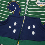 Baby Boys Cotton Bodysuits+Pants+Coat Sports Toddler - kiddiezoom