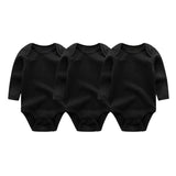 Baby Boys&Girls Bodysuit Long Sleeve 3/6pcs Set - kiddiezoom