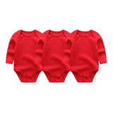 Baby Boys&Girls Bodysuit Long Sleeve 3/6pcs Set - kiddiezoom