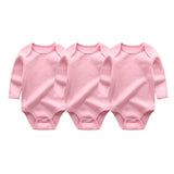 Baby Boys&Girls Bodysuit Long Sleeve 3/6pcs Set - kiddiezoom