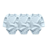 Baby Boys&Girls Bodysuit Long Sleeve 3/6pcs Set - kiddiezoom