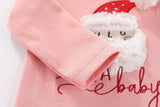 Baby Christmas Long Sleeved Bodysuits+Pants+Hat - kiddiezoom