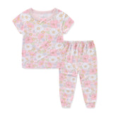 Ensemble de 2 pièces pour nouveau-né avec motif floral pour bébé 