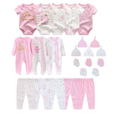 Baby Clothes & Rompers & Hats & Mittens Newborn 23 Pack Set - kiddiezoom