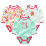 Baby Clothing 2024 Girl Bodysuits Long Sleeve - kiddiezoom