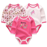 Baby Clothing 2024 Girl Bodysuits Long Sleeve - kiddiezoom