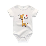 Baby Clothing Newborn Bodysuits PAPA & MAMA - kiddiezoom