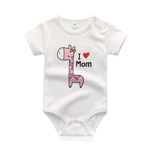 Baby Clothing Newborn Bodysuits PAPA & MAMA - kiddiezoom