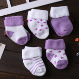 Baby Cute Kids Socks Winter Spring Hot 5PCS - kiddiezoom