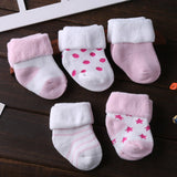 Baby Cute Kids Socks Winter Spring Hot 5PCS - kiddiezoom