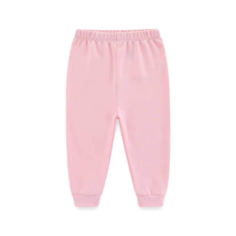 Baby Girls Pants Kids Solid Newborn Trousers - kiddiezoom