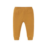 Baby Newborn Pants Solid Ribbed Trousers - kiddiezoom