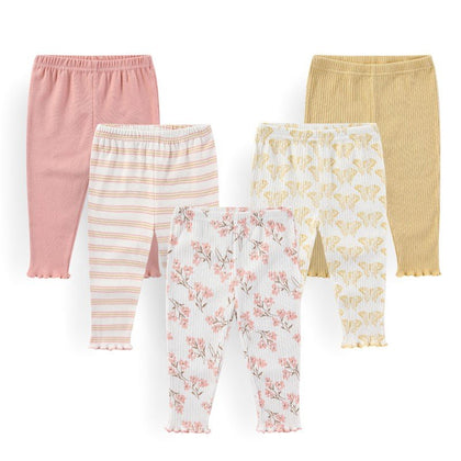 Baby Pants Variety Pack Girl Leggings Newborn Trousers - kiddiezoom