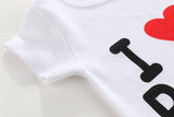 Baby PAPA & MAMA Bodysuits Clothes - kiddiezoom