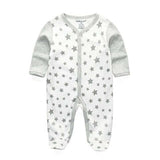 Baby Rompers Boys&Girls Jumpsuits Striped Clothes - kiddiezoom