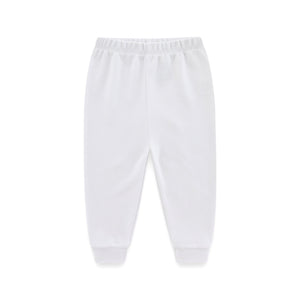 Baby Solid Pants Boys Girls Newborn Trousers - kiddiezoom