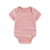 Baby Yellow Bodysuits Ribbed Clothing - kiddiezoom