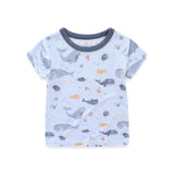 Boys Clothes Whale Unisex 2 Piece Set - kiddiezoom