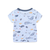 Boys Clothes Whale Unisex 2 Piece Set - kiddiezoom