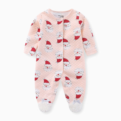 Christmas Baby Rompers+Hats Kids Onesies - kiddiezoom
