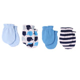 Cotton Baby Caps&Hats&Gloves Sets Toddler Baby - kiddiezoom