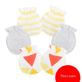 Cotton Baby Caps&Hats&Gloves Sets Toddler Baby - kiddiezoom