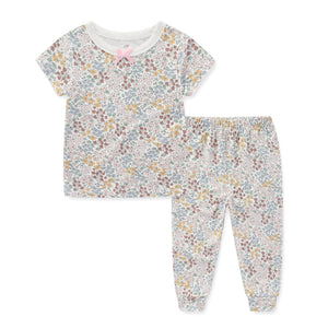 Floral Baby 2 Piece Set Girls Clothing Shirt - kiddiezoom