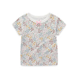 Floral Baby 2 Piece Set Girls Clothing Shirt - kiddiezoom