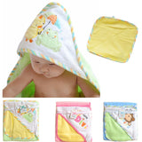 Hooded Animal Baby Bathrobe - kiddiezoom