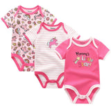 Kids Bodysuits Baby 2024 Short Sleeves - kiddiezoom