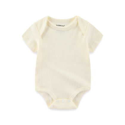 New Baby Ribbed Bodysuits Infant Clothes - kiddiezoom