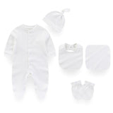 Newborn Babies Clothes Hat Glove 5 Pack Outfit Set - kiddiezoom