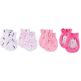 Newborn Baby Scratch Mittens Cotton Kids Gloves - kiddiezoom