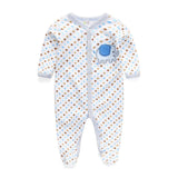 Newborn Teddy Bear Onesie Baby Cotton Rompers Clothing - kiddiezoom