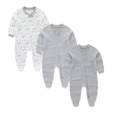 Rompers Baby 3 Pieces Newborn Set Onesies - kiddiezoom