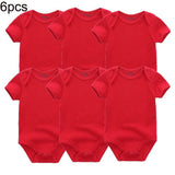 Summer 2024 Baby Clothes Sets Cotton Infant Bodysuits - kiddiezoom