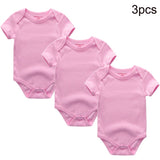 Summer 2024 Baby Clothes Sets Cotton Infant Bodysuits - kiddiezoom