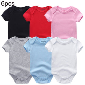 Summer 2024 Baby Clothes Sets Cotton Infant Bodysuits - kiddiezoom