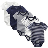 2024 Cotton Baby Bodysuits Clothing 5PCS Set